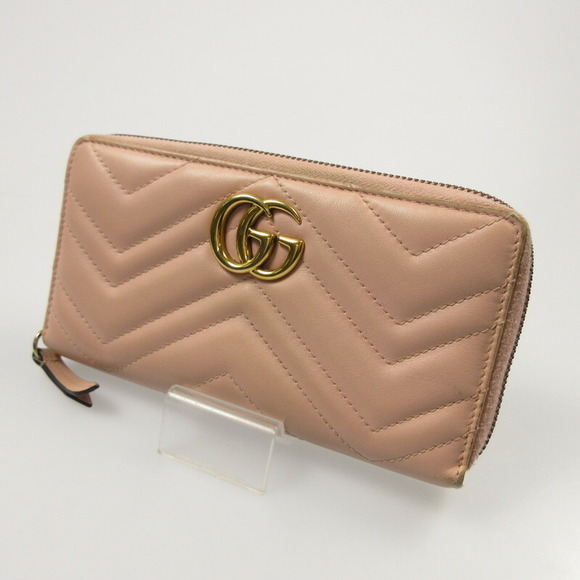 Gucci Handbags - Gucci GG Marmont Zip Around Long Wallet